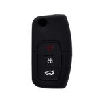 Husa din silicon pentru cheie auto Techsuit - Ford Mondeo, Focus (1011.01) fotografia produsului