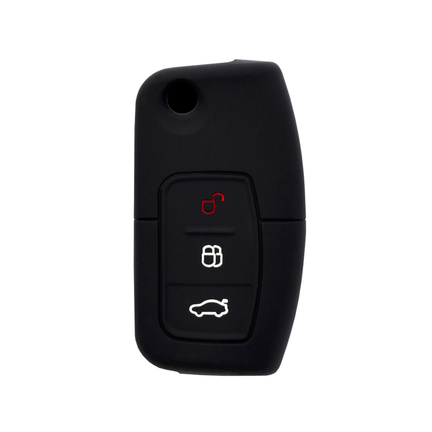 Husa din silicon pentru cheie auto Techsuit - Ford Mondeo, Focus (1011.01) fotografia produsului