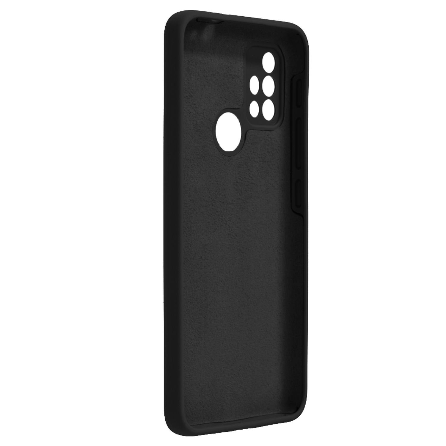 Husa premium Techsuit - Soft Edge Silicone - Motorola Moto G10 / G30 - Black fotografia produsului View 3 L