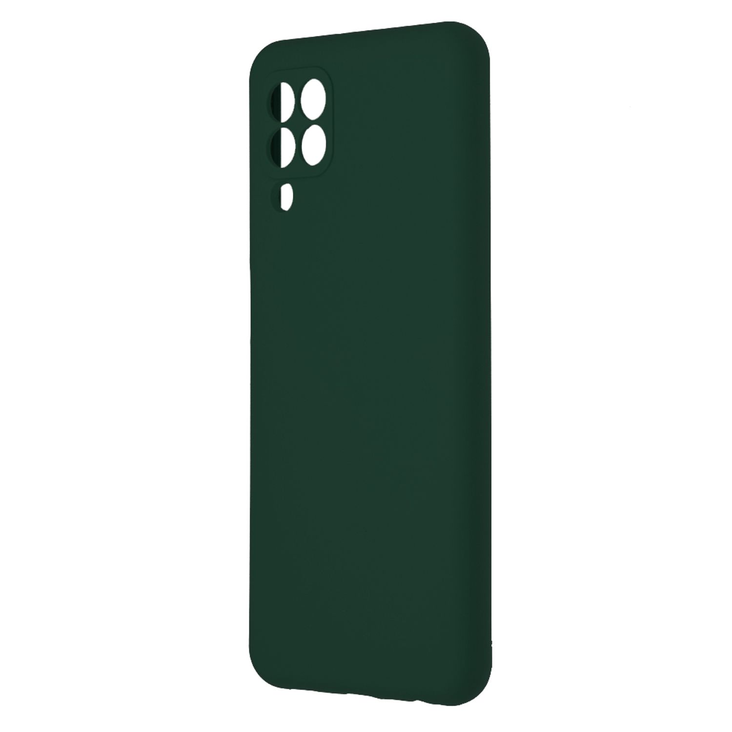 Husa premium Techsuit - Soft Edge Silicone - Samsung Galaxy A22 4G - Dark Green fotografia produsului View 3 L
