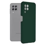 Husa premium Techsuit - Soft Edge Silicone - Samsung Galaxy A22 4G - Dark Green fotografia produsului