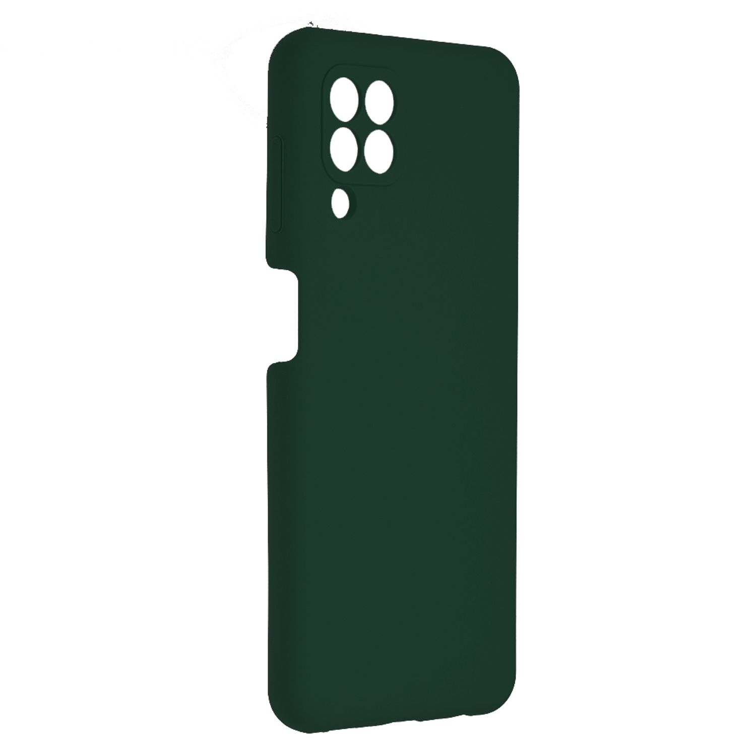 Husa premium Techsuit - Soft Edge Silicone - Samsung Galaxy A22 4G - Dark Green fotografia produsului View 2 L