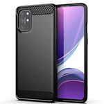 Husa Techsuit - Carbon Silicone - OnePlus 8T - Black fotografia produsului