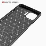 Husa Techsuit - Carbon Silicone - Motorola Moto G 5G Plus - Black fotografia produsului View 3 S