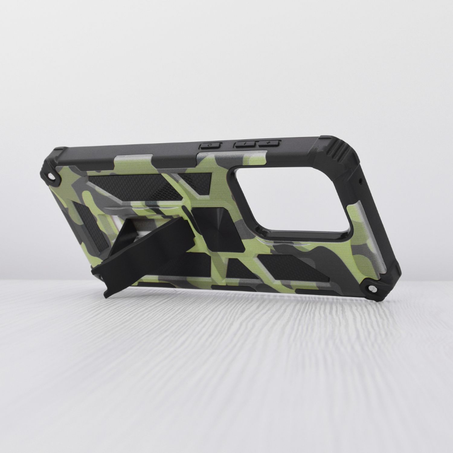 Husa antisoc Techsuit - Blazor Series - Samsung Galaxy S20 Ultra - Camo Lime fotografia produsului View 2 L