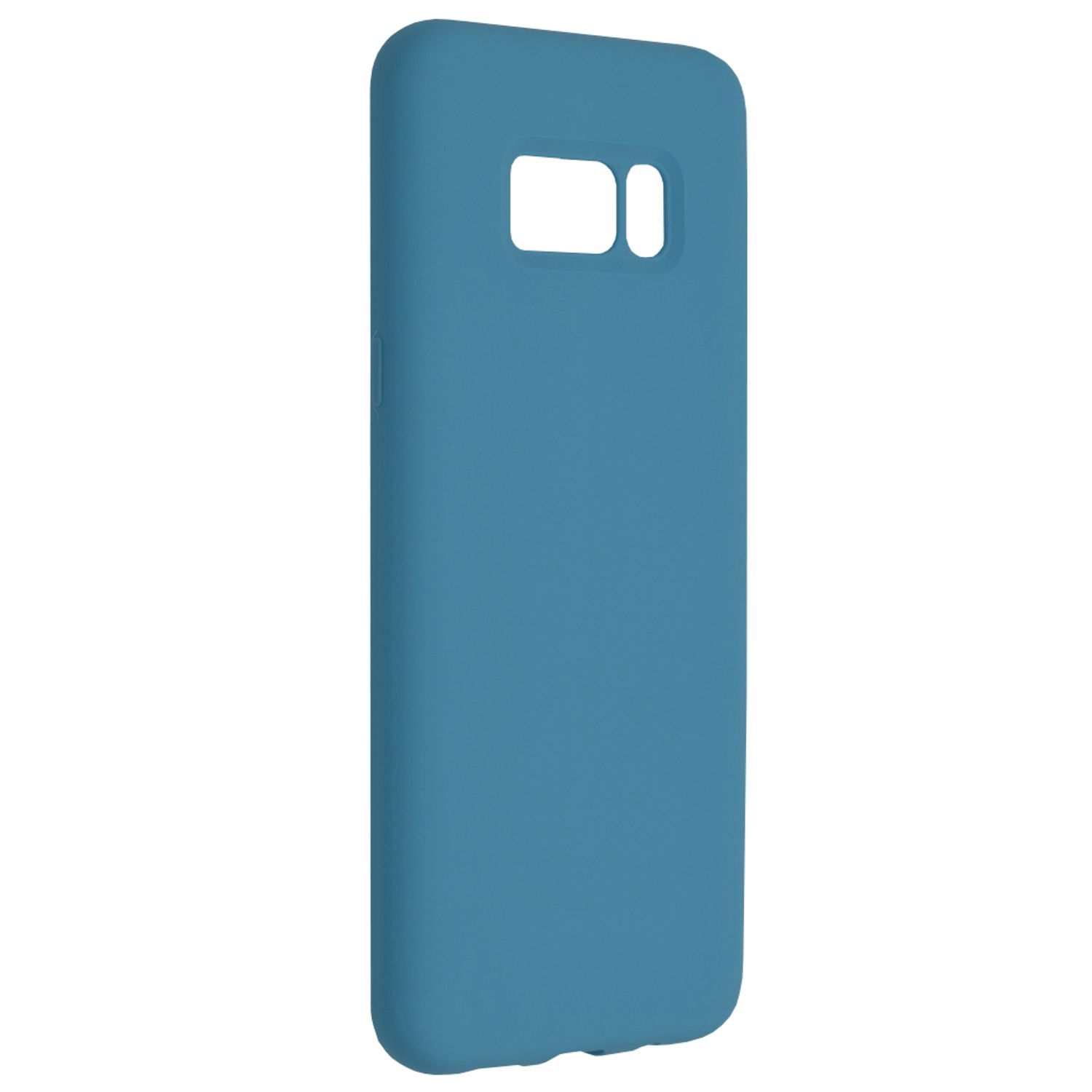 Husa premium Techsuit - Soft Edge Silicone - Samsung Galaxy S8 - Denim Blue fotografia produsului View 2 L