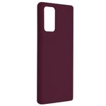 Husa premium Techsuit - Soft Edge Silicone - Samsung Galaxy Note 20 - Plum Violet fotografia produsului View 2 S