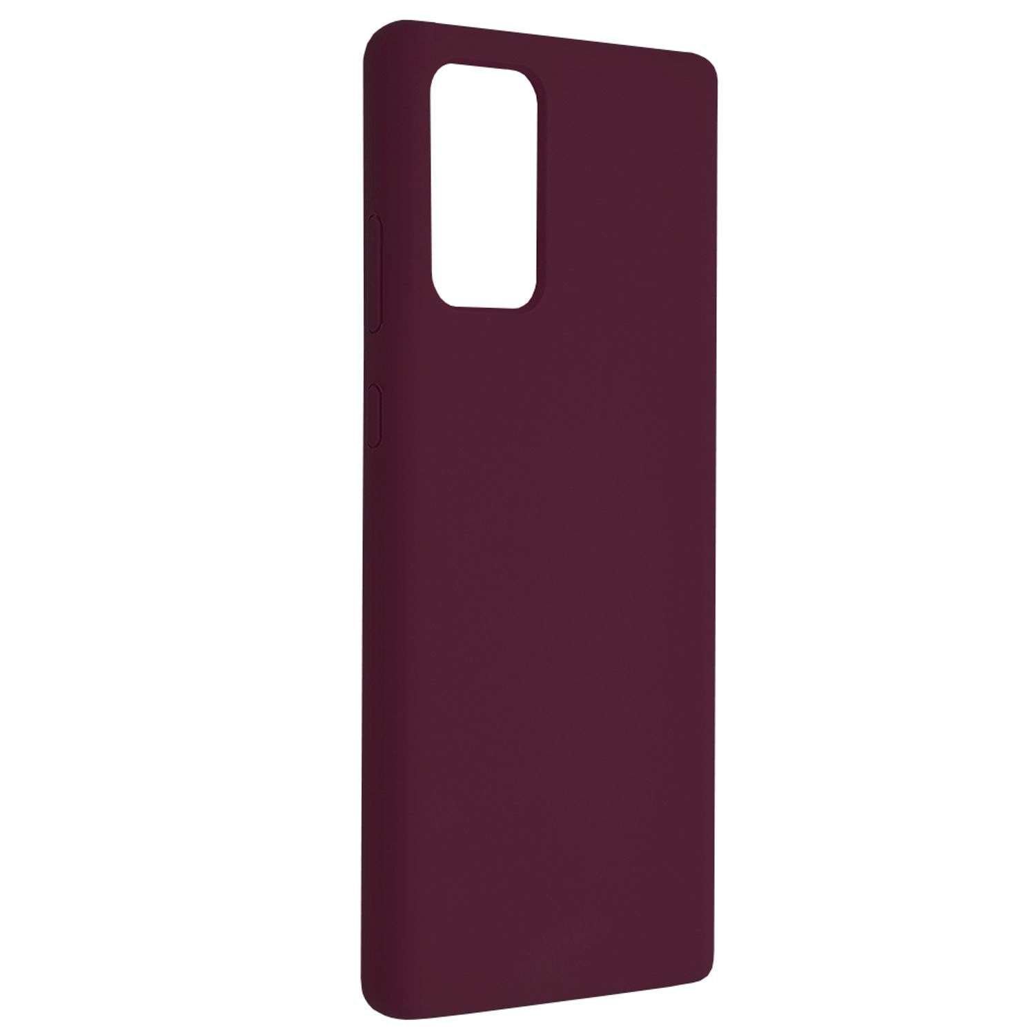 Husa premium Techsuit - Soft Edge Silicone - Samsung Galaxy Note 20 - Plum Violet fotografia produsului View 2 L