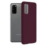 Husa premium Techsuit - Soft Edge Silicone - Samsung Galaxy S20 - Plum Violet fotografia produsului