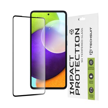 Folie sticla samsung galaxy a52 5g,full cover, full glue glass, black