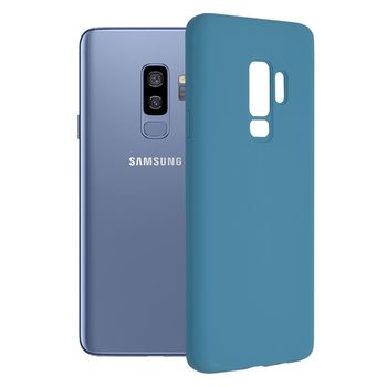 Husa premium Techsuit – Soft Edge Silicone – Samsung Galaxy S9 – Denim Blue elefant.ro imagine noua 2022