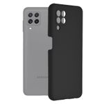 Husa premium Techsuit - Soft Edge Silicone - Samsung Galaxy A22 4G - Black fotografia produsului