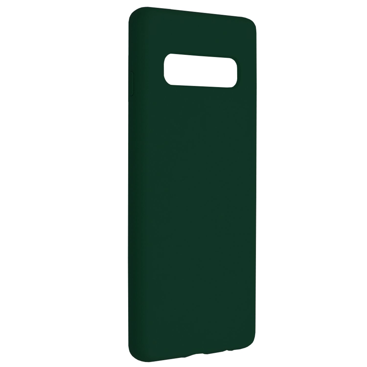 Husa premium Techsuit - Soft Edge Silicone - Samsung Galaxy S10 - Dark Green fotografia produsului View 2 L