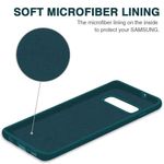 Husa premium Techsuit - Soft Edge Silicone - Samsung Galaxy S10 - Dark Green fotografia produsului View 3 S