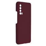 Husa premium Techsuit - Soft Edge Silicone - Huawei P Smart 2021 - Plum Violet fotografia produsului View 2 S