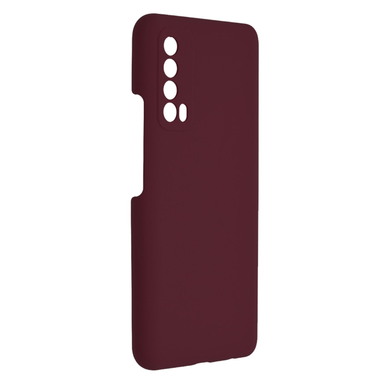 Husa premium Techsuit - Soft Edge Silicone - Huawei P Smart 2021 - Plum Violet fotografia produsului View 2 L