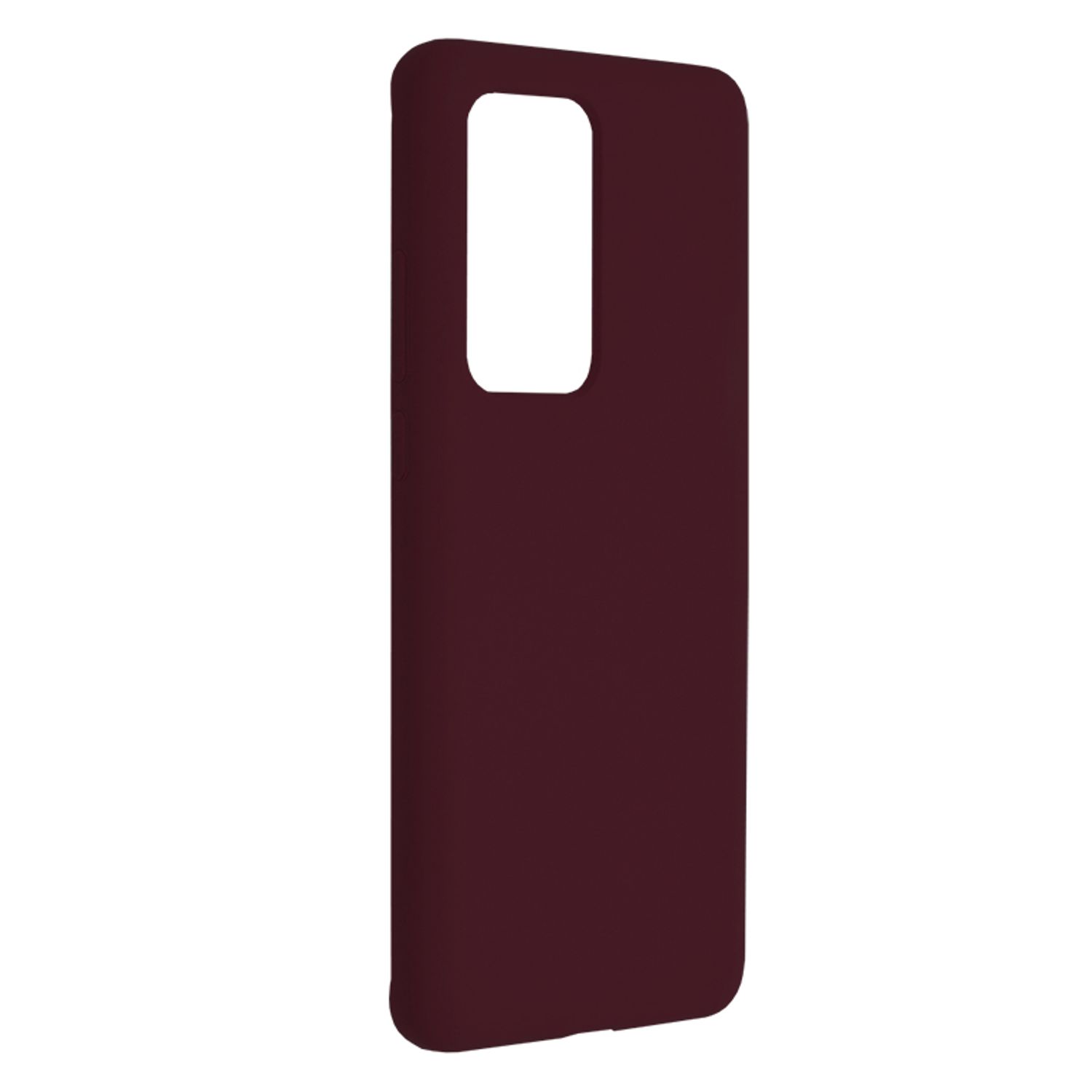 Husa premium Techsuit - Soft Edge Silicone - Huawei P40 Pro - Plum Violet fotografia produsului View 2 L