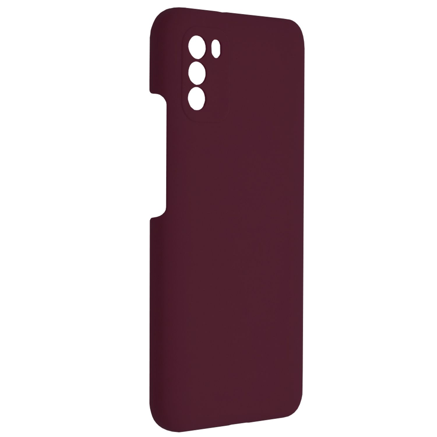 Husa premium Techsuit - Soft Edge Silicone - Xiaomi Poco M3 - Plum Violet fotografia produsului View 2 L