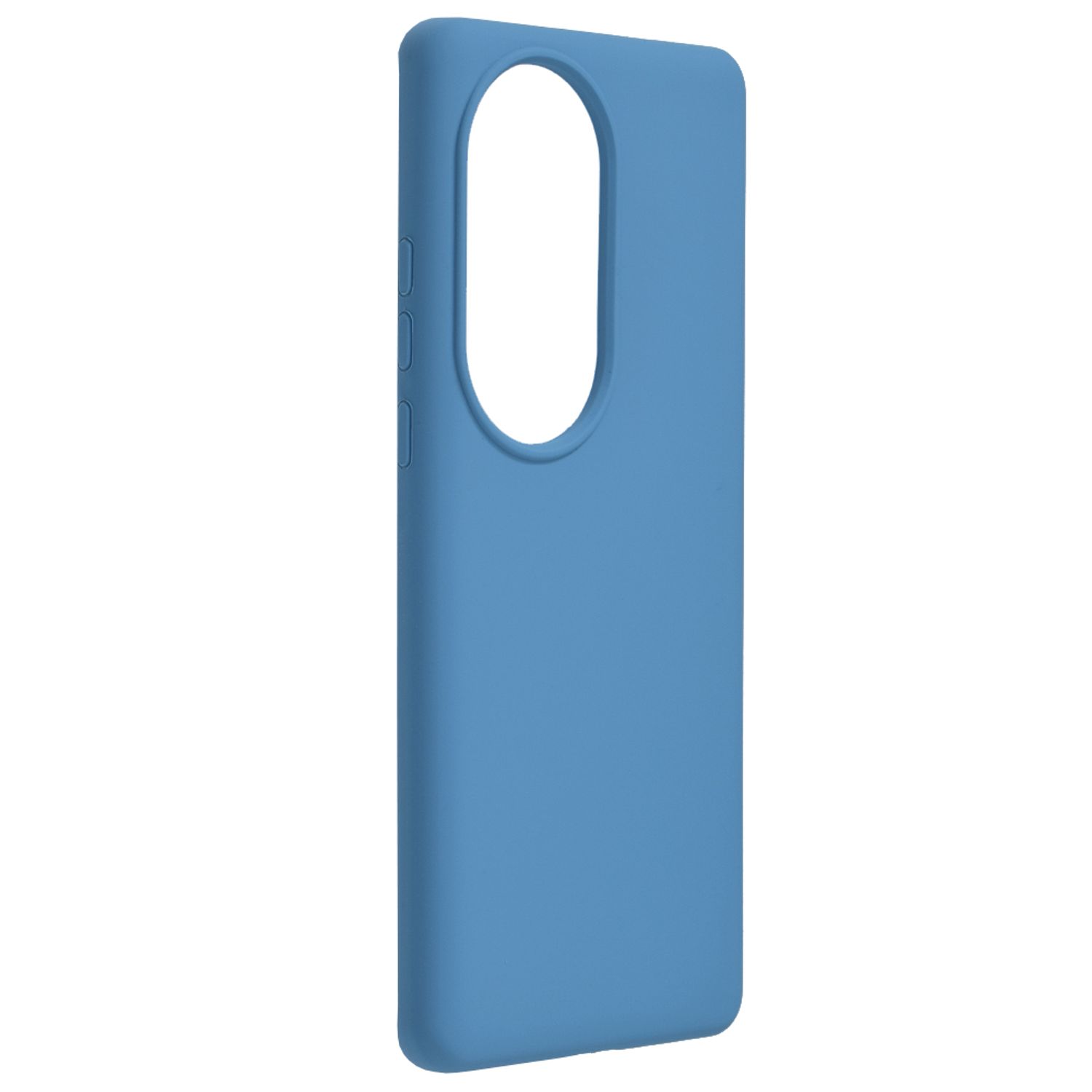 Husa premium Techsuit - Soft Edge Silicone - Huawei P50 Pro - Denim Blue fotografia produsului View 2 L