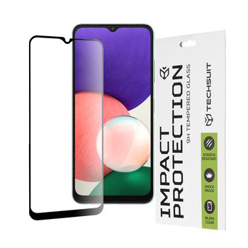 Folie sticla samsung galaxy a22 5g,full cover, full glue glass, black
