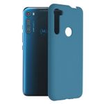 Husa premium Techsuit - Soft Edge Silicone - Motorola One Fusion Plus - Denim Blue fotografia produsului