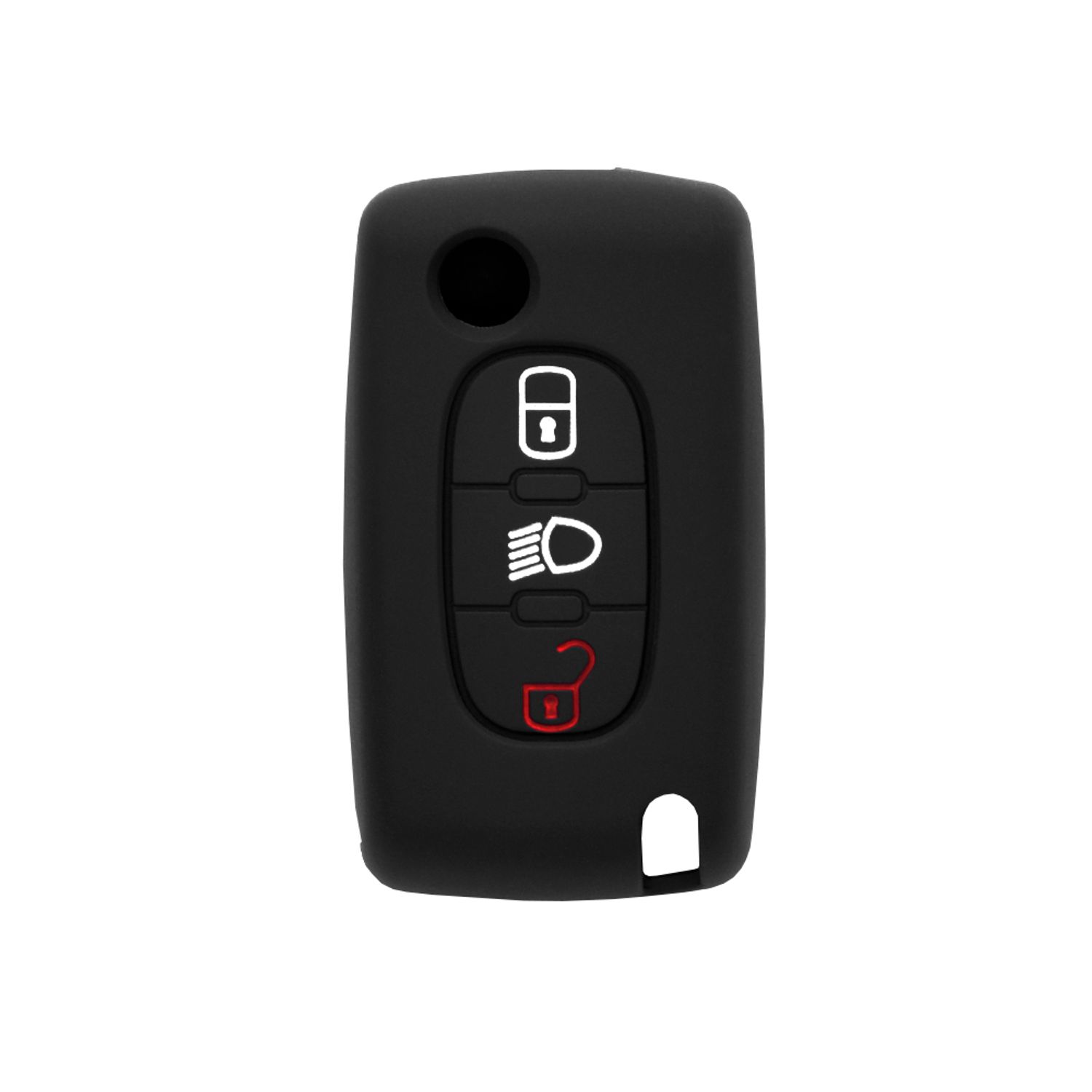 Husa din silicon pentru cheie auto Techsuit - Citroen (1021.01) fotografia produsului