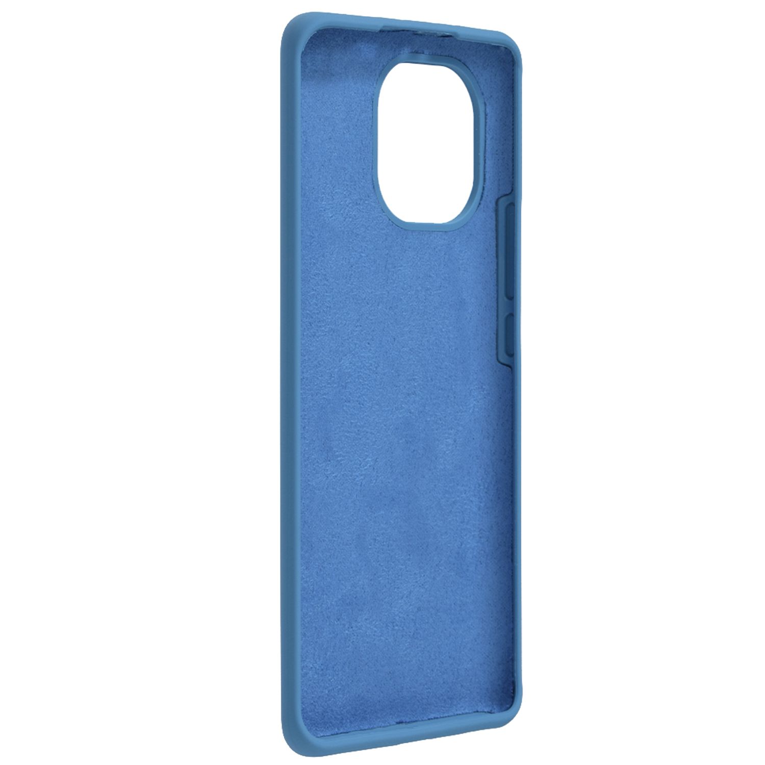 Husa premium Techsuit - Soft Edge Silicone - Xiaomi Mi 11 - Denim Blue fotografia produsului View 3 L
