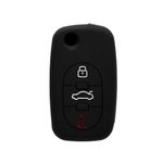 Husa din silicon pentru cheie auto Techsuit - Audi RS4, Allroad, S8 (1009.03) fotografia produsului