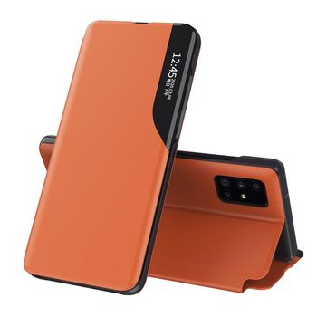 Husa tip carte Techsuit – eFold Series – Samsung Galaxy A72 – Orange elefant.ro imagine noua 2022