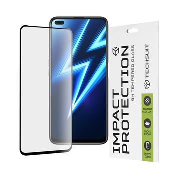 Folie sticla realme 6 pro / realme x50 5g,full cover, full glue glass, black