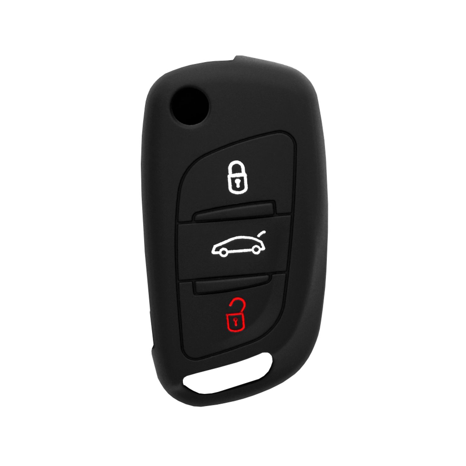 Husa din silicon pentru cheie auto Techsuit - Citroen (1021.03) fotografia produsului