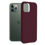 Husa premium Techsuit - Soft Edge Silicone - iPhone 11 Pro - Plum Violet fotografia produsului