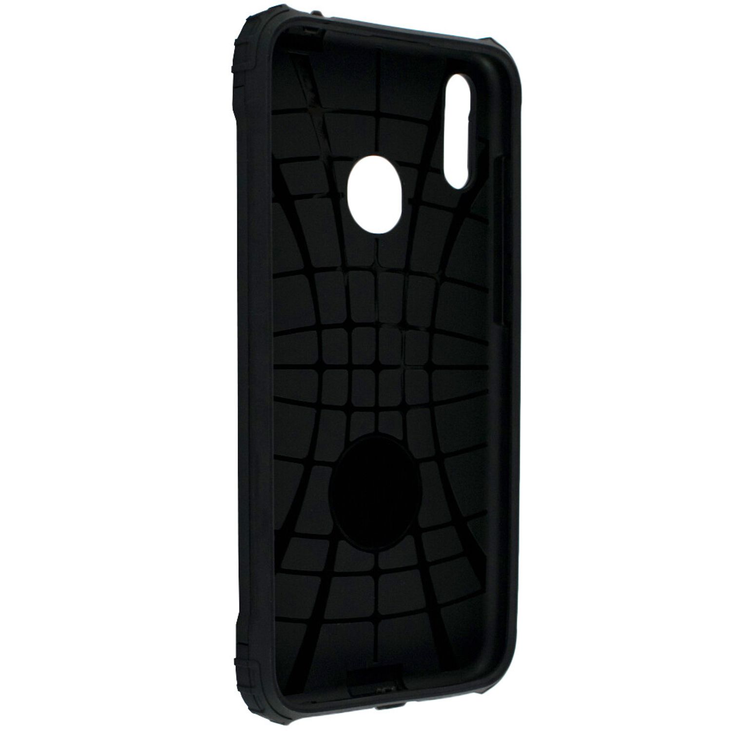 Husa Techsuit - Hybrid Armor - Huawei Y7 2019 - Black fotografia produsului View 3 L