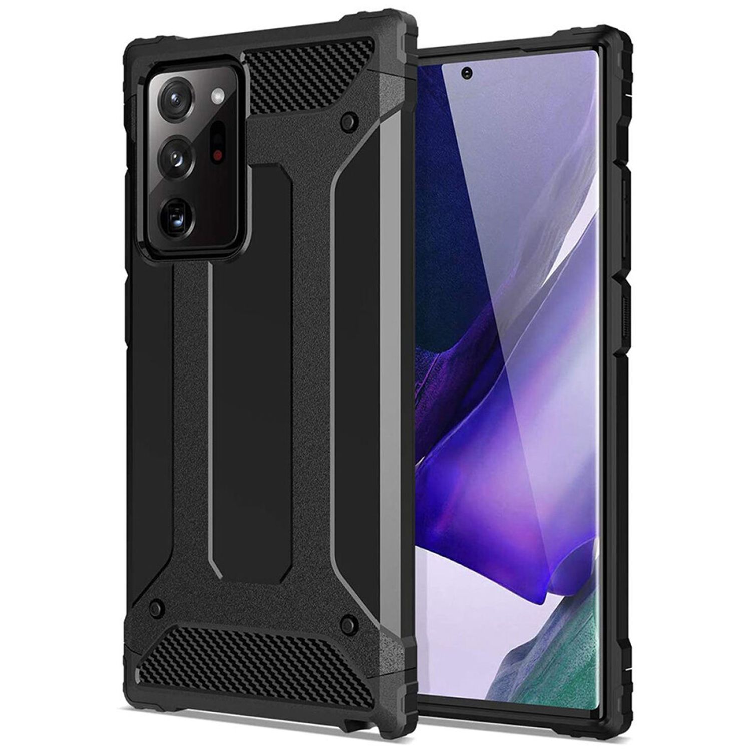 Husa Techsuit - Hybrid Armor - Samsung Galaxy Note 20 Ultra - Black fotografia produsului