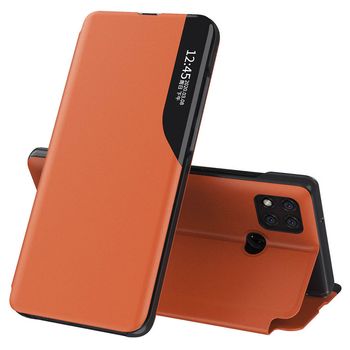 Husa tip carte techsuit - efold series - xiaomi redmi 9c - orange