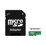 Card de memorie Techsuit - SDXC, 128 GB, Class 10 cu adaptor fotografia produsului