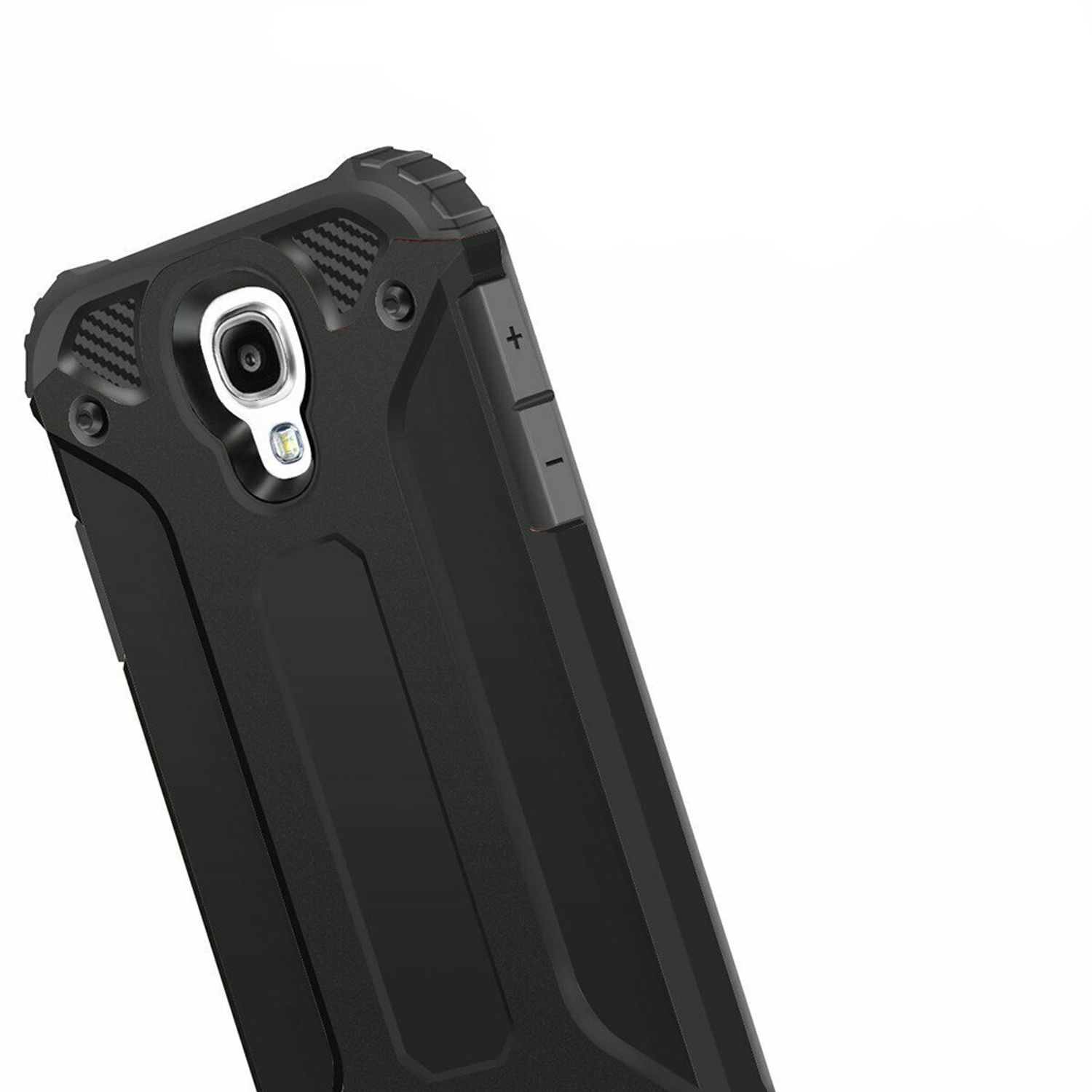 Husa Techsuit - Hybrid Armor - Samsung Galaxy S4 i9500 - Black fotografia produsului View 2 L