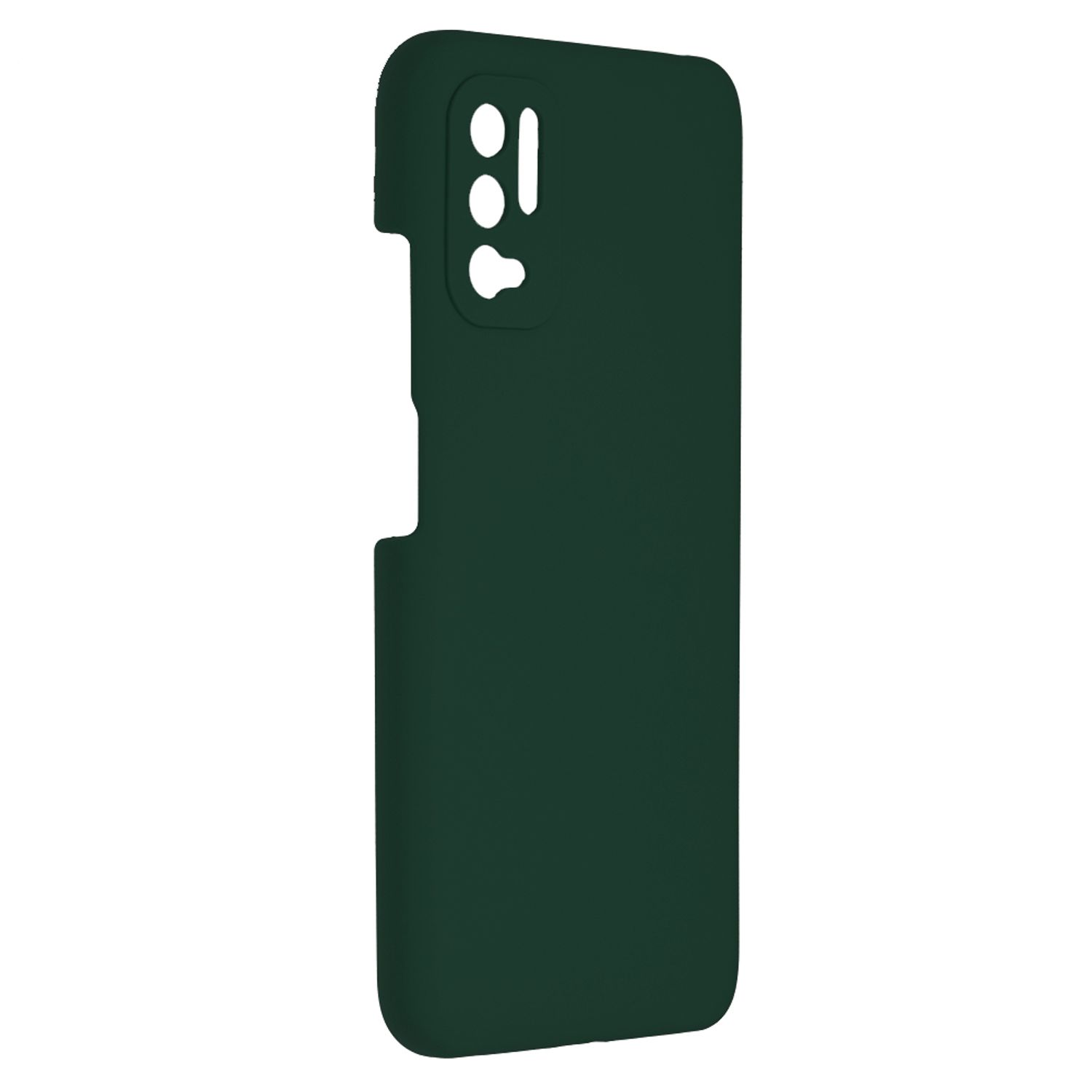 Husa premium Techsuit - Soft Edge Silicone - Xiaomi Poco M3 Pro 4G / 5G - Dark Green fotografia produsului View 2 L