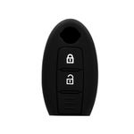 Husa din silicon pentru cheie auto Techsuit - Nissan Pulsar, Leaf, Juke, Micra (1016.08) fotografia produsului