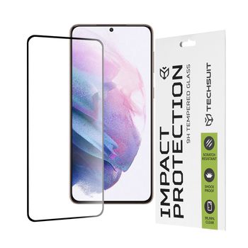 Folie sticla samsung galaxy s21 plus 5g,full cover, full glue glass, black