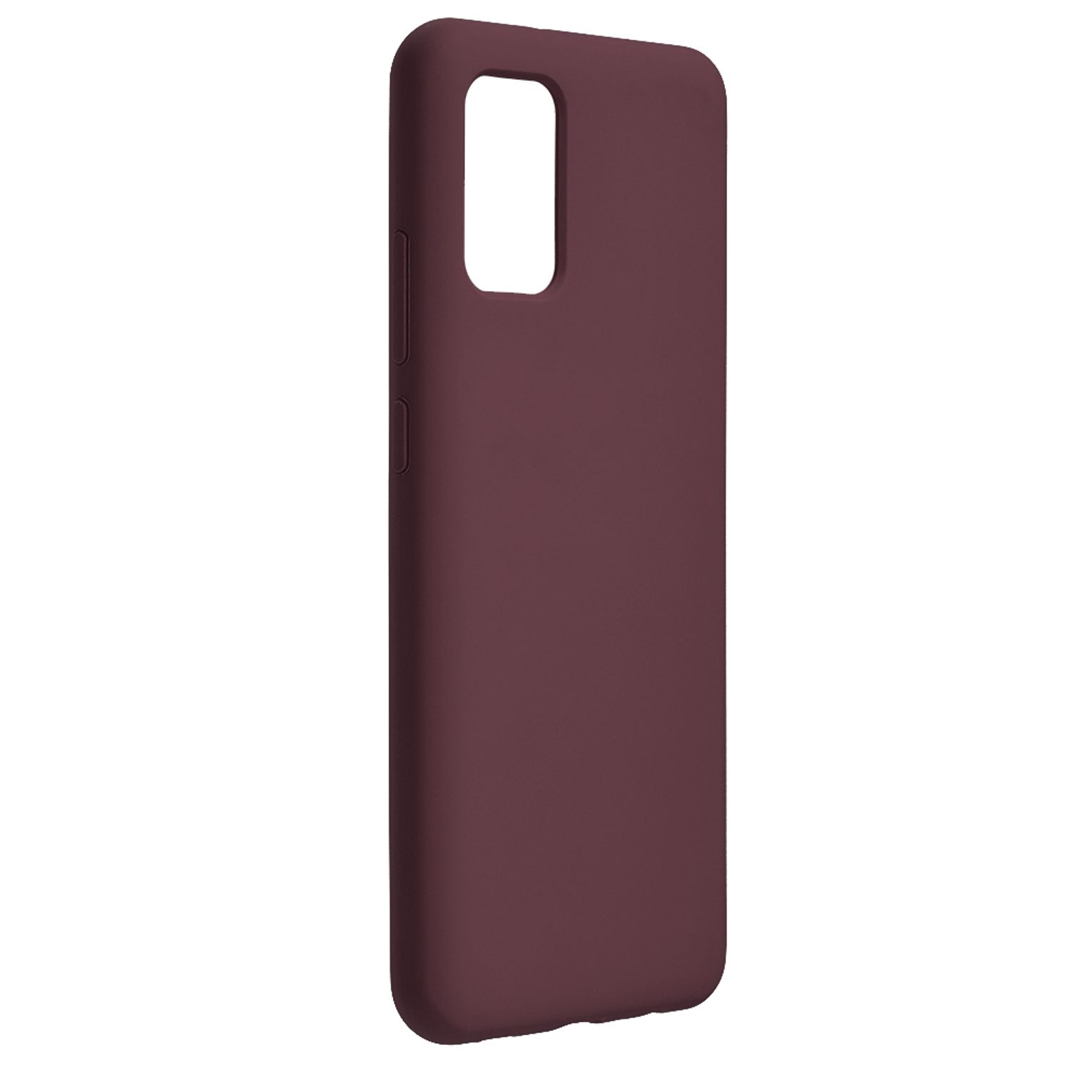 Husa premium Techsuit - Soft Edge Silicone - Samsung Galaxy A02S - Plum Violet fotografia produsului View 3 L