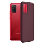 Husa premium Techsuit - Soft Edge Silicone - Samsung Galaxy A02S - Plum Violet fotografia produsului
