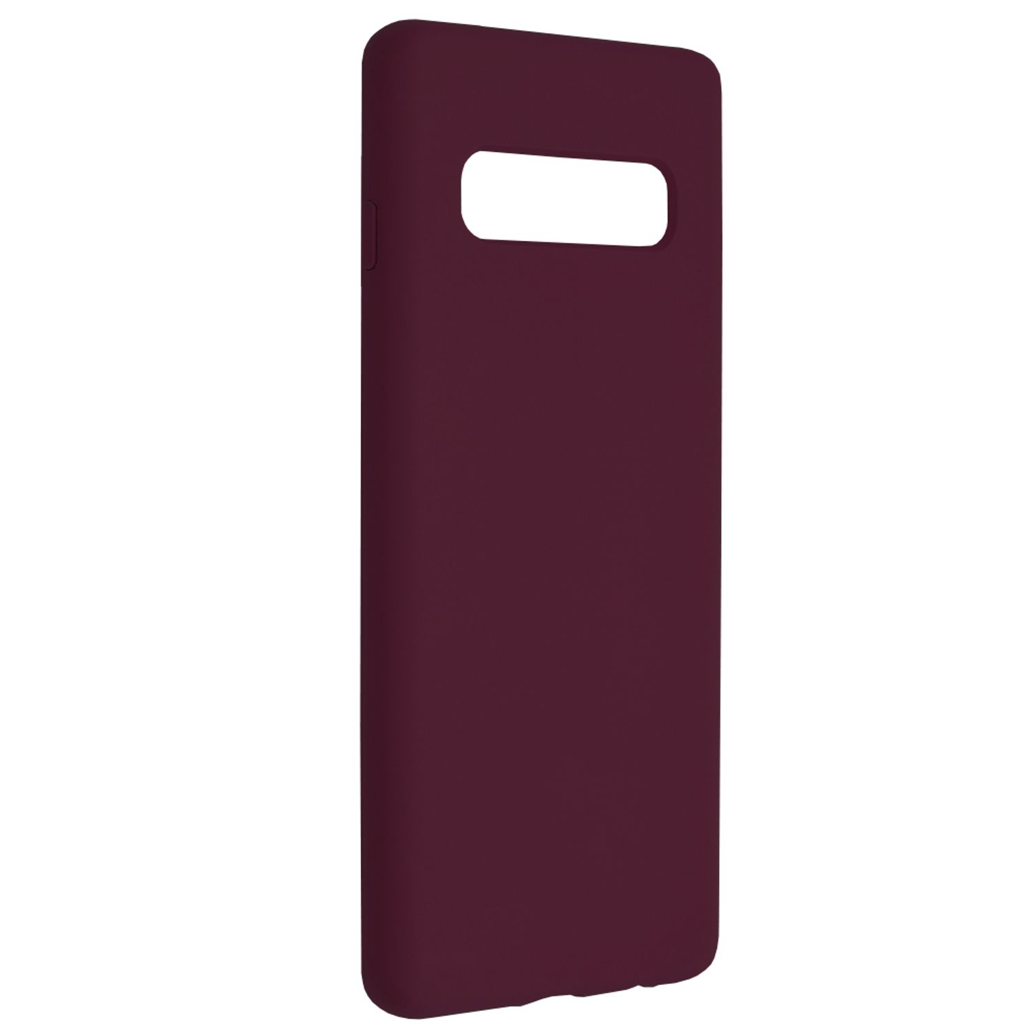 Husa premium Techsuit - Soft Edge Silicone - Samsung Galaxy S10 - Plum Violet fotografia produsului View 2 L