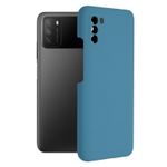 Husa premium Techsuit - Soft Edge Silicone - Xiaomi Poco M3 - Denim Blue fotografia produsului