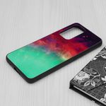 Husa cu spate din sticla Techsuit - Glaze Series - Oneplus 9 Pro - Fiery Ocean fotografia produsului View 3 S
