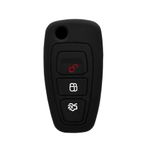 Husa din silicon pentru cheie auto Techsuit - Ford Focus, Tranzit (1011.04) fotografia produsului