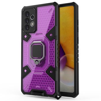 Husa techsuit - honeycomb armor - samsung galaxy a72 5g - violet