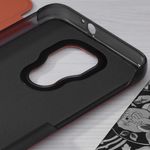 Husa tip carte Techsuit - eFold Series - Motorola Moto G9 Play - Orange fotografia produsului View 3 S