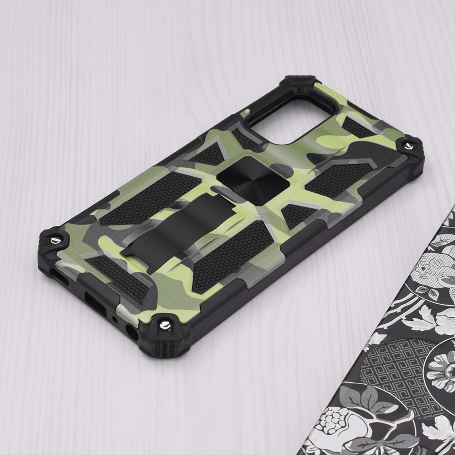 Husa antisoc Techsuit - Blazor Series - Samsung Galaxy A32 4G - Camo Lime fotografia produsului View 2 L