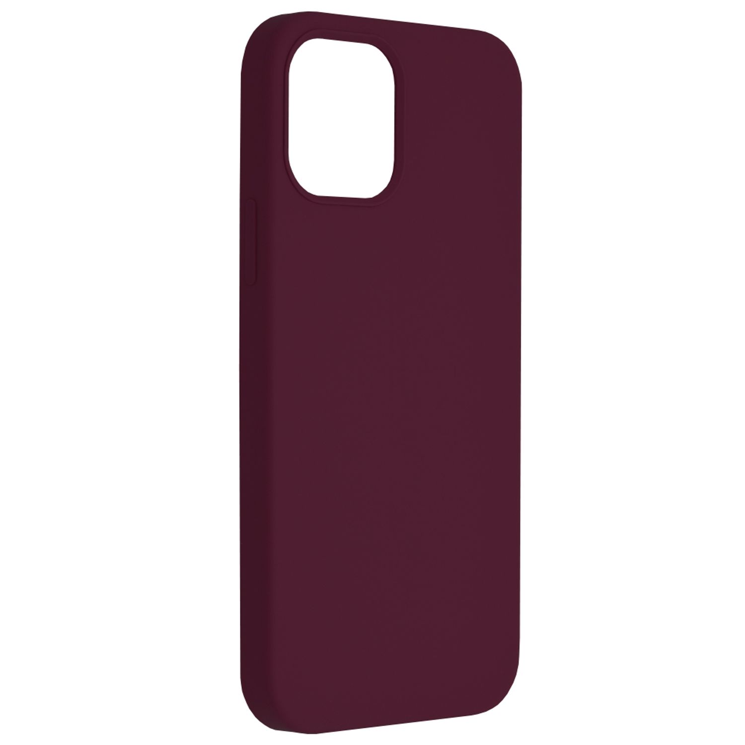Husa premium Techsuit - Soft Edge Silicone - iPhone 12 / 12 Pro - Plum Violet fotografia produsului View 2 L